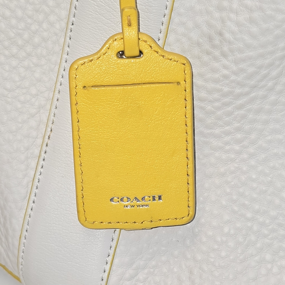 Coach Bleeker Edgepaint Leather Preston Satchel #30165 - Picture 6 of 8